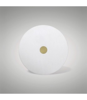 400mm Frosted Acrylic Diffuser with Antique Brass Centre Detail - 2