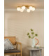 Orlena 6 Light Flush Satin Gold and Opal Glass-2