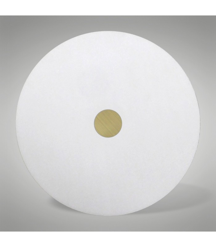 600mm Frosted Acrylic Diffuser with Antique Brass Centre Detail - 2