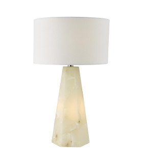 Paget Table Lamp White With Shade-1