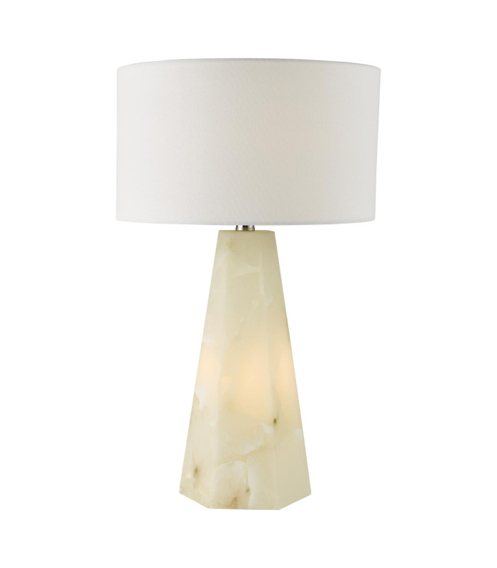Paget Table Lamp White With Shade-1