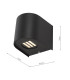 Orville Outdoor Wall Light Matt Black LED IP44-2