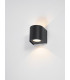 Orville Outdoor Wall Light Matt Black LED IP44-3