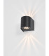 Orville Outdoor Wall Light Matt Black LED IP44-4
