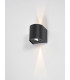 Orville Outdoor Wall Light Matt Black LED IP44-6