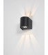 Orville Outdoor Wall Light Matt Black LED IP44-7