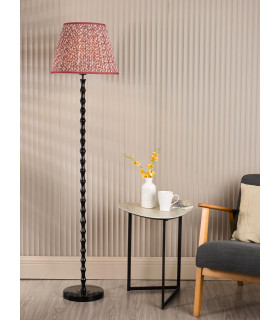 Siyanda Floor Lamp Black With Shade-2