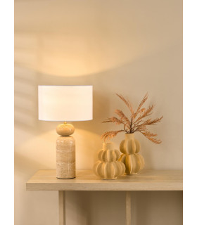 Soyala Table Lamp Brown With Shade-2
