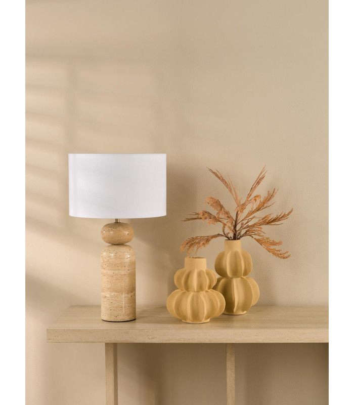 Soyala Table Lamp Brown With Shade-3