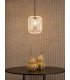 Tavia Ceiling Pendant Matt Black and Glass-2