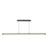 Tube Bar Ceiling Pendant Satin Black and Opal LED-4