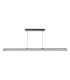 Tube Bar Ceiling Pendant Satin Black and Opal LED-5
