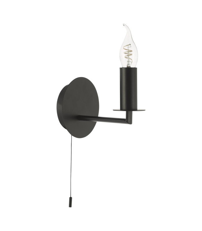 Tyler Wall Light Matt Black Bracket Only-6