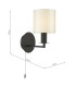 Tyler Wall Light Matt Black With Shade-2