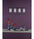 Abel 4 Light Bar Ceiling Pendant Satin Black and Glass-3