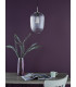 Abrielle Ceiling Pendant Brushed Nickel and Ribbed Glass-3
