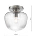 Abrielle Flush Brushed Nickel and Ribbed Glass-4