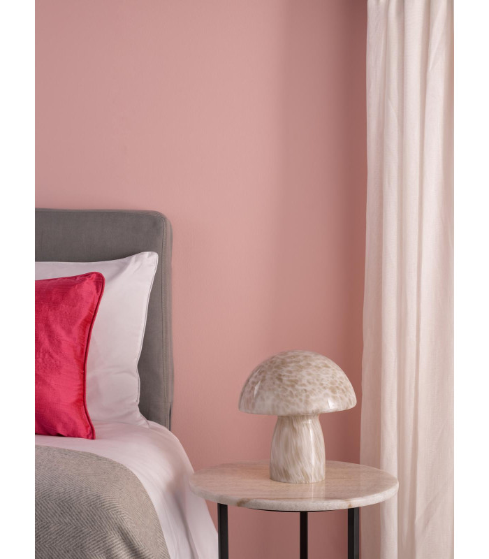 Addie Table Lamp White Art Glass-3