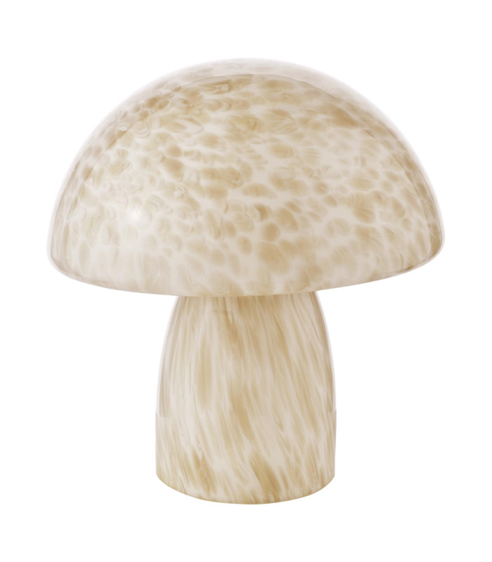 Addie Table Lamp White Art Glass-5
