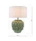 Ailsa Ceramic Table Lamp Green With Shade-4