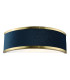 Alvaro Wall Light Brushed Brass With Blue Shade-1