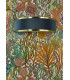 Alvaro Wall Light Brushed Brass With Blue Shade-3