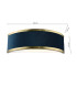 Alvaro Wall Light Brushed Brass With Blue Shade-6