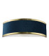 Alvaro Wall Light Brushed Brass With Blue Shade-7