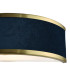 Alvaro Wall Light Brushed Brass With Blue Shade-8