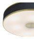 Alvaro 6 Light Flush Brushed Brass With Blue shade-6