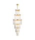Angel 28 Light Chandelier Crystal and Antique Gold-1