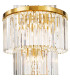 Angel 28 Light Chandelier Crystal and Antique Gold-4