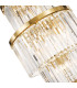 Angel 28 Light Chandelier Crystal and Antique Gold-5