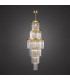 Angel 28 Light Chandelier Crystal and Antique Gold-7