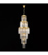 Angel 28 Light Chandelier Crystal and Antique Gold-8