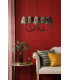 Becca 5 Light Armed Ceiling Pendant Matt Black With Shade-3