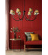 Becca 8 Light Armed Ceiling Pendant Matt Black With Shade-2