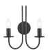 Becca Wall Light Matt Black Bracket Only-1