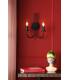 Becca Wall Light Matt Black Bracket Only-2