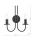 Becca Wall Light Matt Black Bracket Only-6