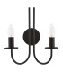 Becca Wall Light Matt Black Bracket Only-7