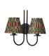 Becca Wall Light Matt Black With Shade-5