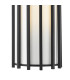 Cagliari Wall Light Matt Black With Ivory Shade-8