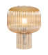 Demarius Table Lamp Amber Ribbed Glass-1