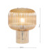 Demarius Table Lamp Amber Ribbed Glass-4