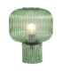 Demarius Table Lamp Green Ribbed Glass-1