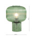 Demarius Table Lamp Green Ribbed Glass-2