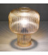 Demarius Table Lamp Amber Ribbed Glass-8