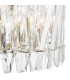 Entwine 6 Light Ceiling Pendant Polished Nickel and Crystal-6