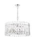 Entwine 8 Light Ceiling Pendant Polished Nickel and Crystal-5